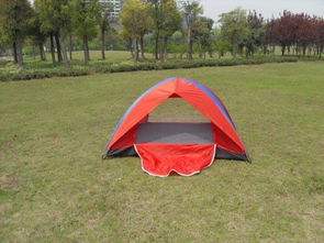 浙江碧水藍(lán)天戶(hù)外用品公司雙人雙層雙門(mén)帳篷高清圖片賞析